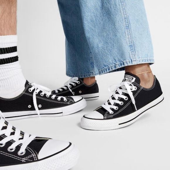 Converse Other - New Converse All Star OX Black M9166